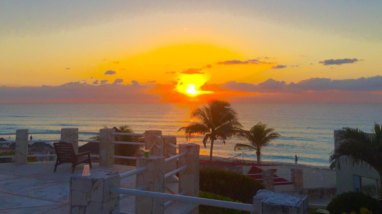 Preciosos Estudio Vista Al Mar O Jardin Cancún Exterior foto