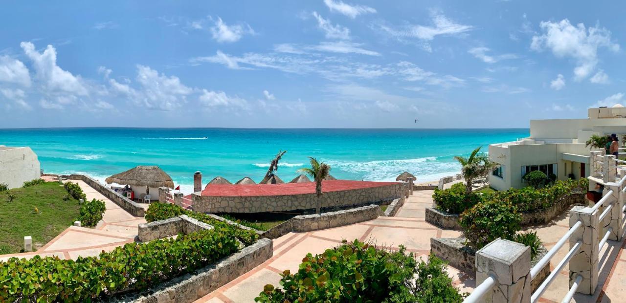 Preciosos Estudio Vista Al Mar O Jardin Cancún Exterior foto